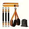 6pcs pull-up assist belt for indoor fitness exercise, horizontal bar auxiliary belt, tension device, fitness tension rope, elast 6