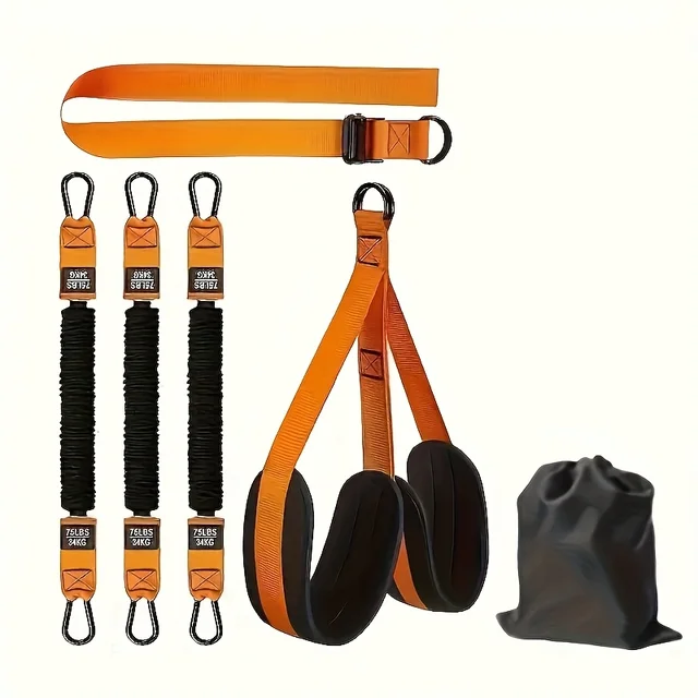 6pcs pull-up assist belt for indoor fitness exercise, horizontal bar auxiliary belt, tension device, fitness tension rope, elast 6