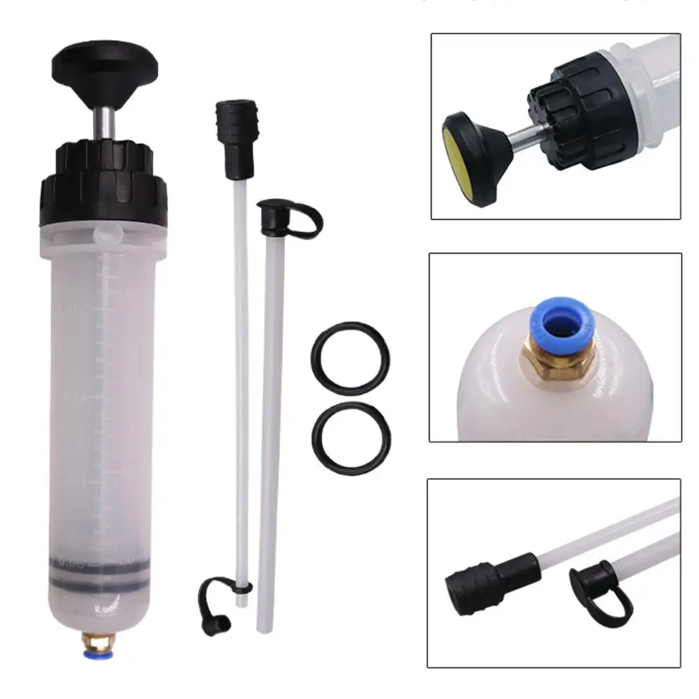 500CC Car Engine Oil Change Syringe Bottle Transfer Automotive Fuel Extraction Pump Hand Tool Oil Extractor Pump