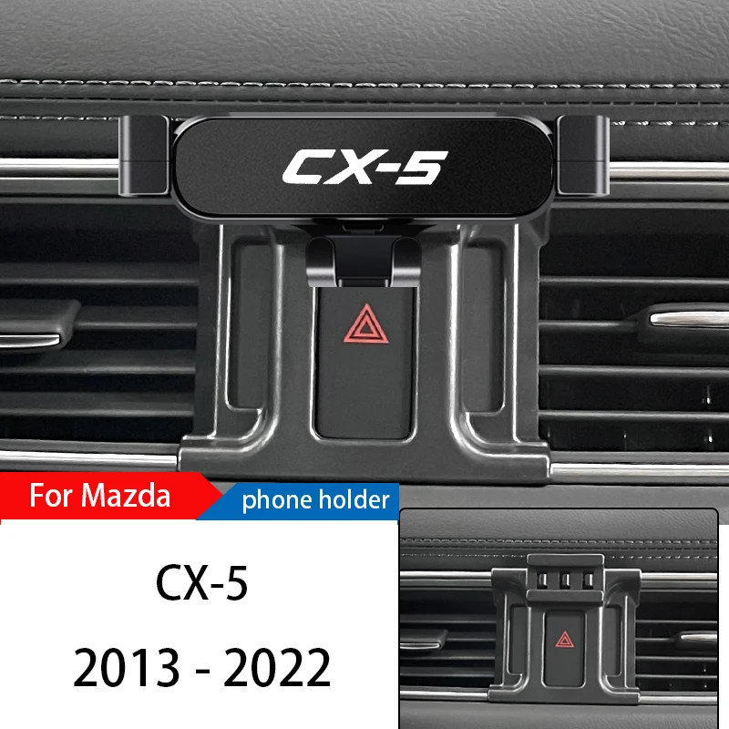 Car Phone Holder Mount Stand Mazda CX-5 2013-Adjustable GPS Navigation Mobile Phone Bracket Car Interior Accessories