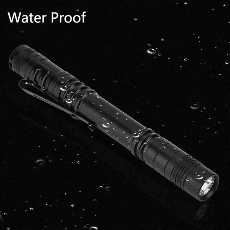 Mini torcia a penna a LED torcia tascabile impermeabile leggera con Clip  piccola luce portatile a penna AAA per lavori di ispezione di emergenza -  AliExpress