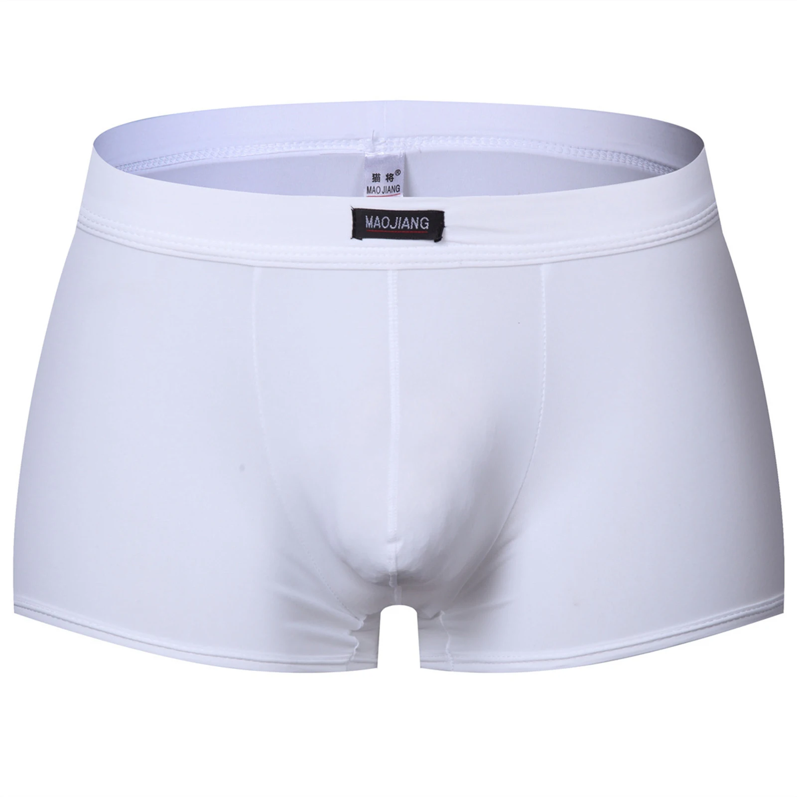 

Mens Underwear Comfortable Soft Boxers Briefs Bulge Pouch Jockstrap Knickers Low Waist Ice Silk Trunks Underpants Shorts Panties