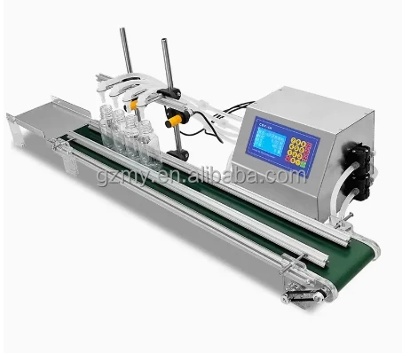

new design oil juice liquid water milk bottle filling machine 4 heads faster delivery time with high quality