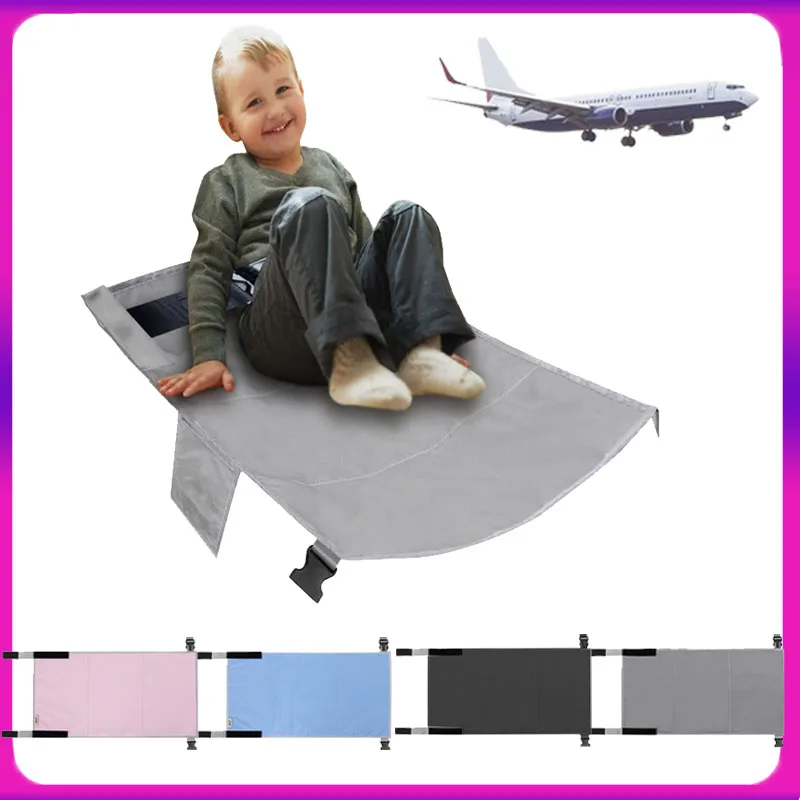 Kids Travel Bed Airplane Hammock Child Hammock Airplane Foot Portable Air Cot For Baby Airplane Travel Accessories