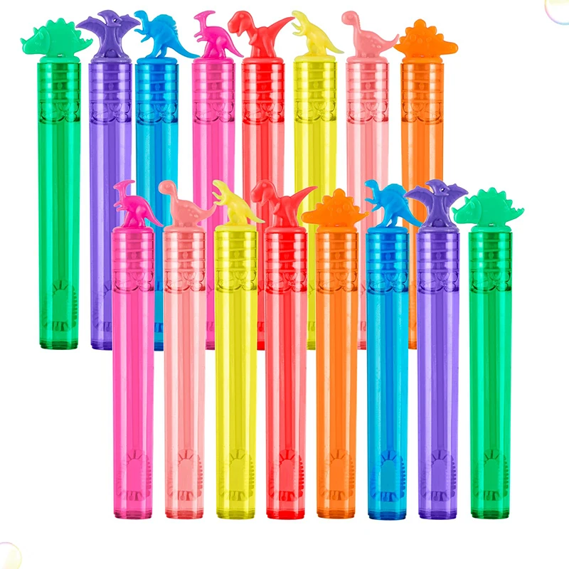 Dinosaur Theme Soap Bubble Tube 12/24PCS