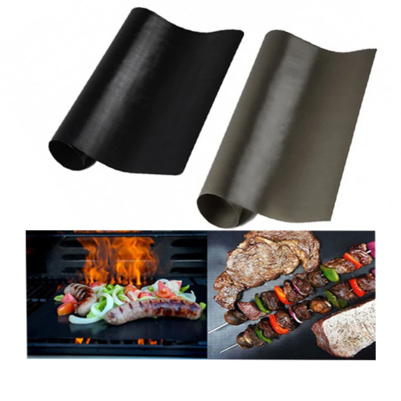 

Non-stick BBQ Grill Mat 40*33cm Baking Mat Barbecue Tools Cooking Grilling Sheet Heat Resistance Easily Cleaned Kitchen BBQ Tool