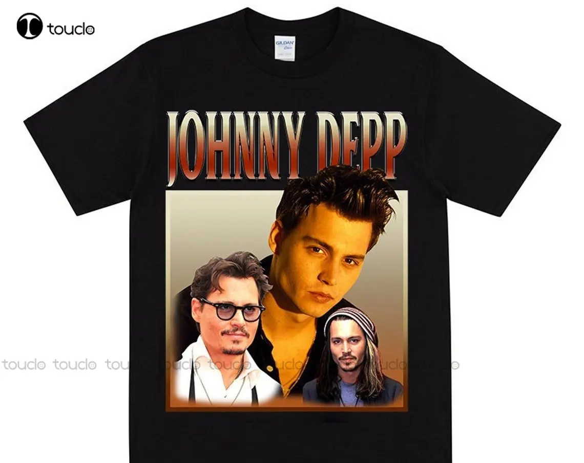 Johnny Depp T-Shirt Time For A Mega Pinta Johnny Depp Memes On Trend Vintage Tshirt Anni '90 Tee Regalo Personalizzato