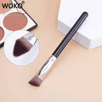 Angled Highlighter Brush Face Contour Foundation Concealer Brush Triangle shape Synthetic Hair Foundation Highlighter Brushes 2