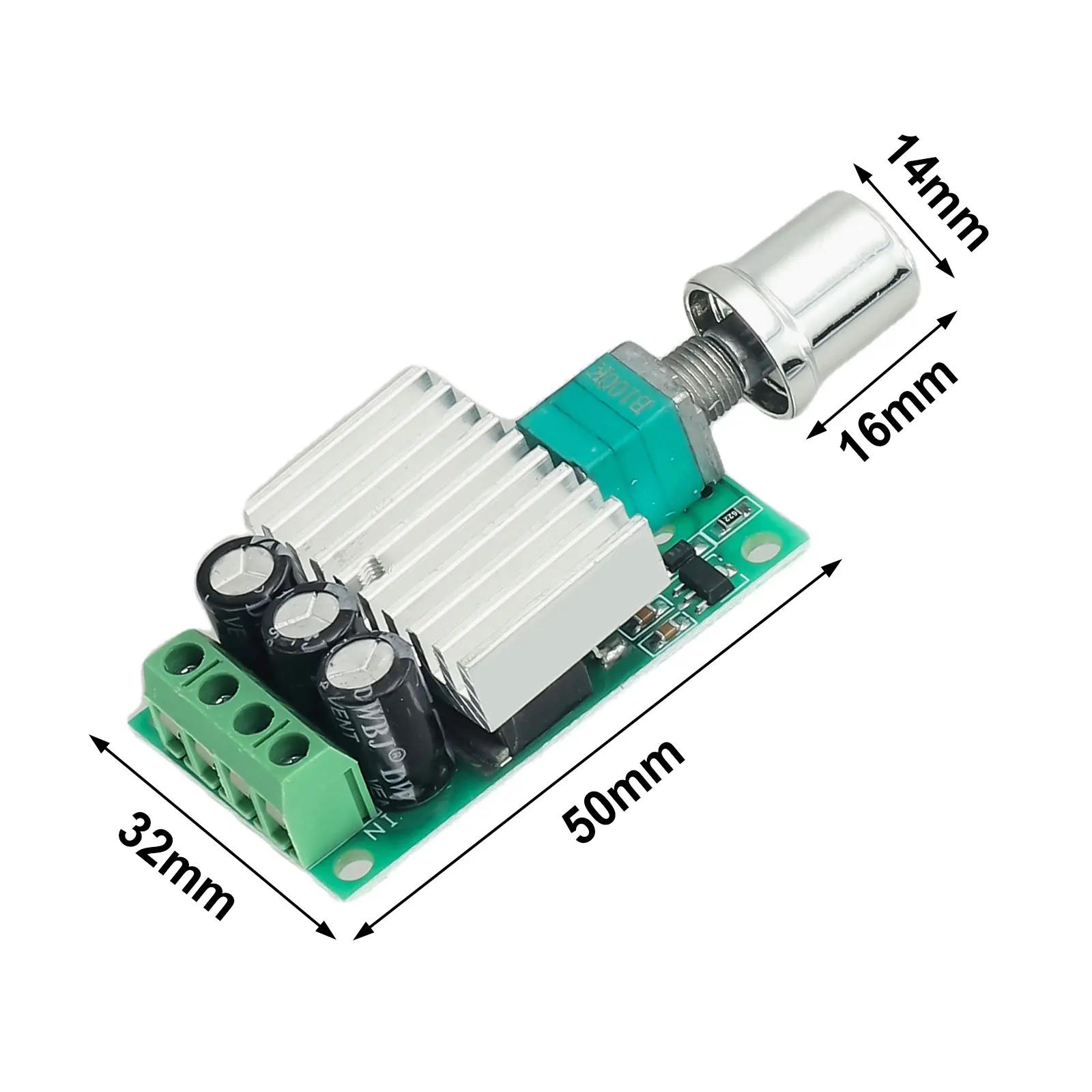 12V 24V 모터 컨트롤러 DC 모터 속도 컨트롤러 설치가 용이함 긴 서비스 수명 긴 작업 수명 플라스틱 및 금속