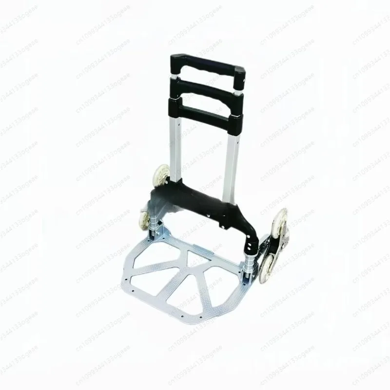 국경 간 이동식 4륜 알루미늄 합금 접이식 손수레, 가정용 맞춤형 OEM 휴대용 플랫폼 트롤리