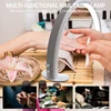 Nail Desk Lamp Photography Lighting LED Table Lamp Stepless Dimming Half Moon Light for Lash Extensions Eyebrows & Estheticians 3