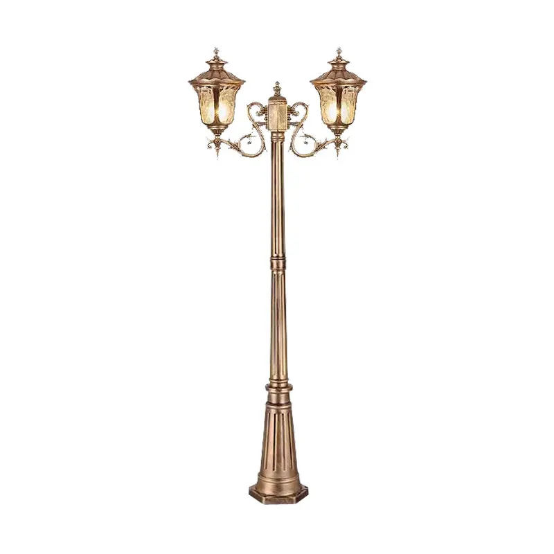 Outdoor High Pole Courtyard European Style Retro Garden Villa Community Lighting Outdoor Waterproof Landscape Street Light
