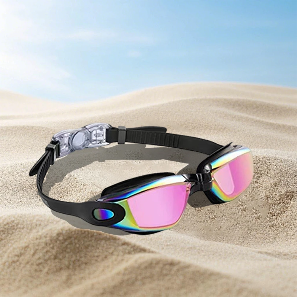 Adults Swim Goggles Anti Fog Swimming Goggles Waterproof UV Protection Swimming Goggles Swim Sports Eyewear for Swimmers