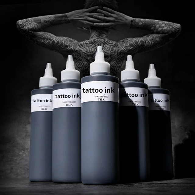 DYNAMIC Permanent black tattoo ink Professional Black Tattoo Ink For Body  Painting Art Natural Plant Micropigmentation Pigment - AliExpress