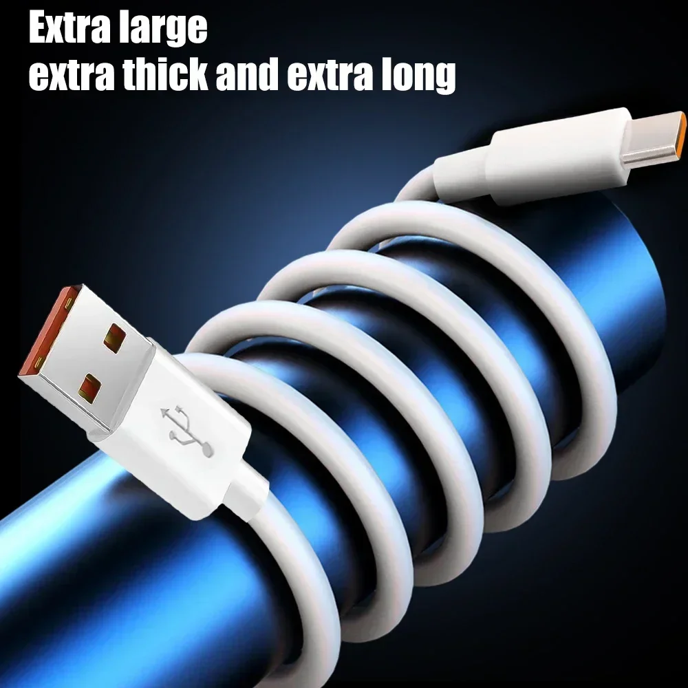 Ultra-Long Extended USB-C Data Cable - Versatile Type-C Charger Wire Cord