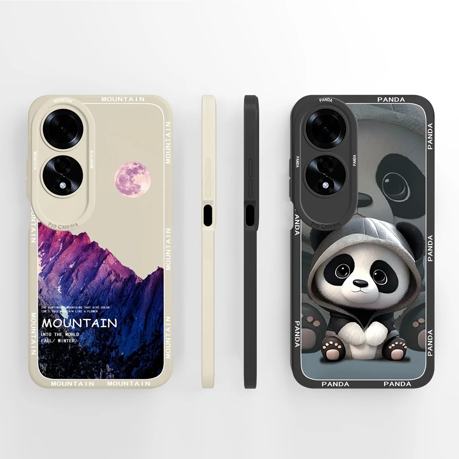 Fashionable Coloured Drawing Phone Case - Soft Silicone Anti-Drop Protective Shell