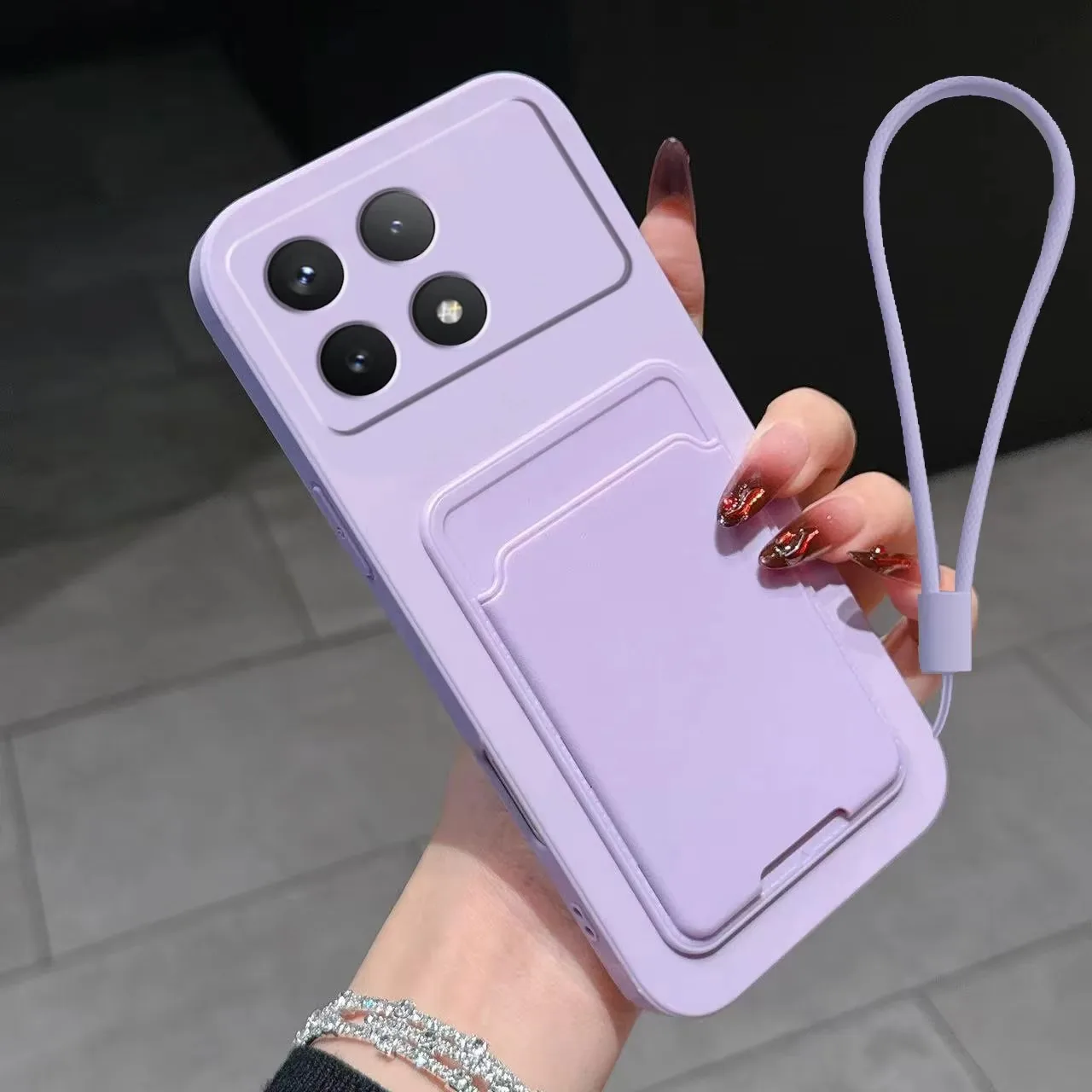 Luxury Liquid Silicone Phone Case - Elegant Back Cover Phone Accessory