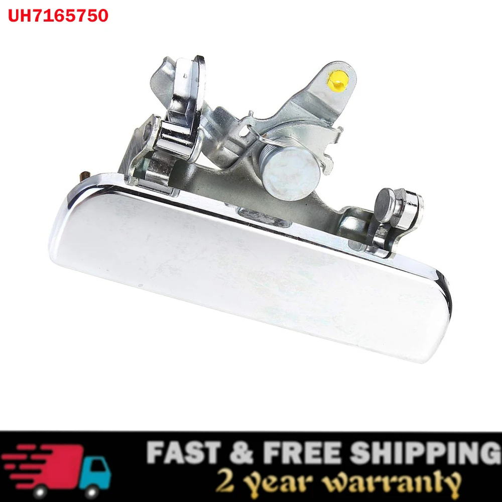 Uh7165750 Car Tailgate Rear Door Handle Silver/black For Ford Courier