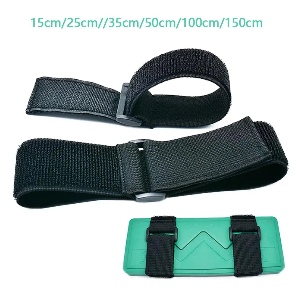 Bicycle Handlebar Strap Bicycle Strap 1Pc 150-1500mm Nylon Hook & Loop Strap Cable Self-adhesive Bike Tie Bicycle Strap Multil Purpose Reusable Fastening Cable Ties