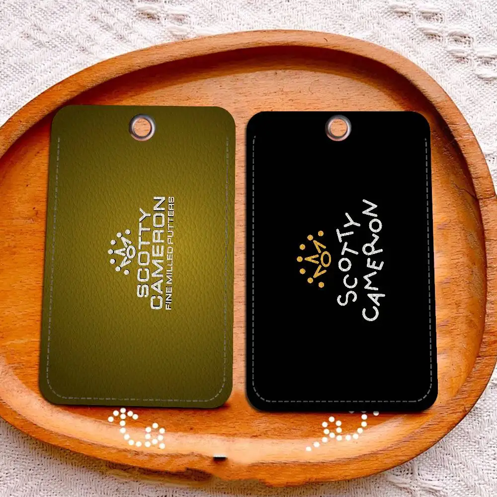 S-Scotty C-Camerons 사무용품 남녀 신용카드 키링 학생증 ID 카드 홀더 자격증 홀더 카드