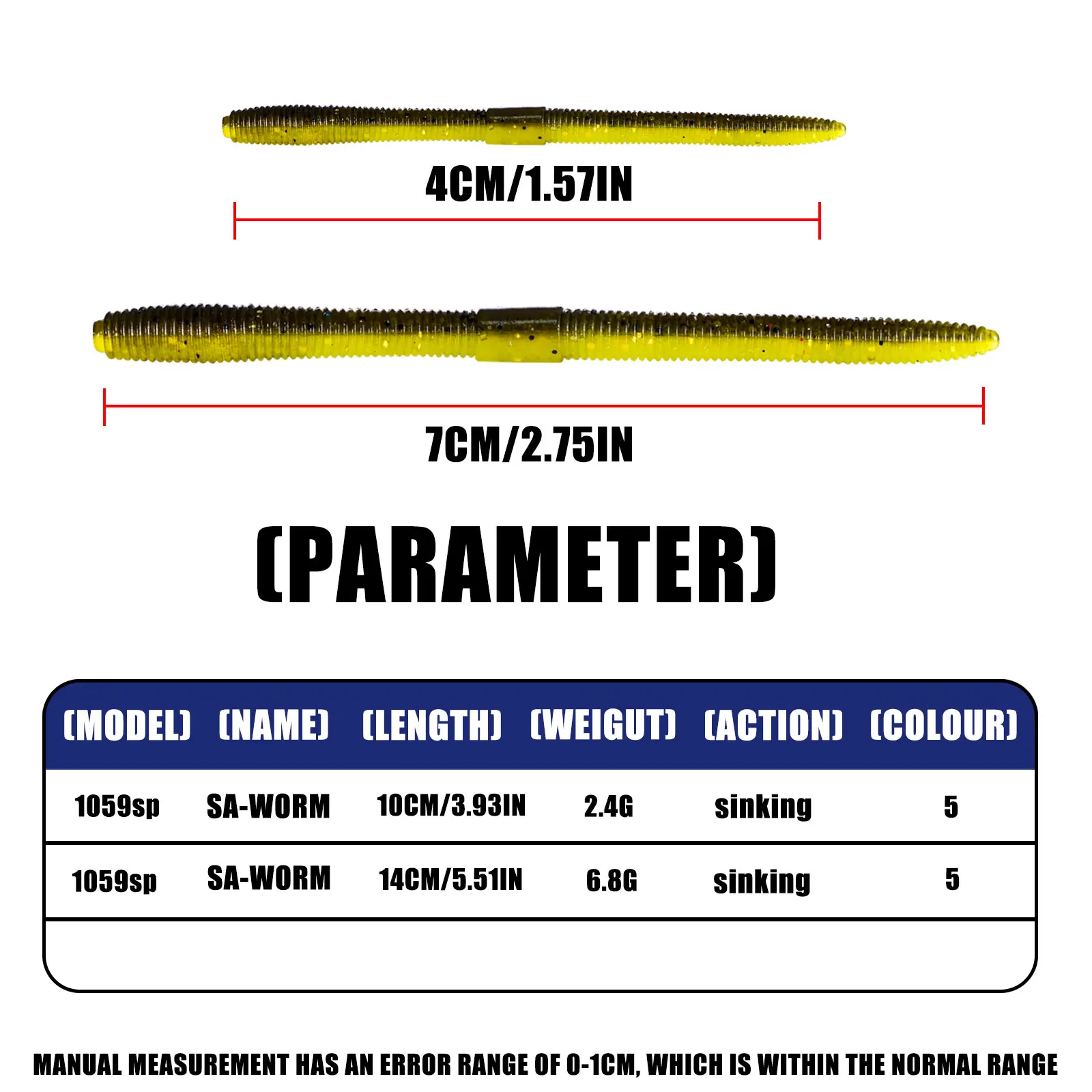  slider image of 10cm/14cm 10/15pcs/bag Soft Bait