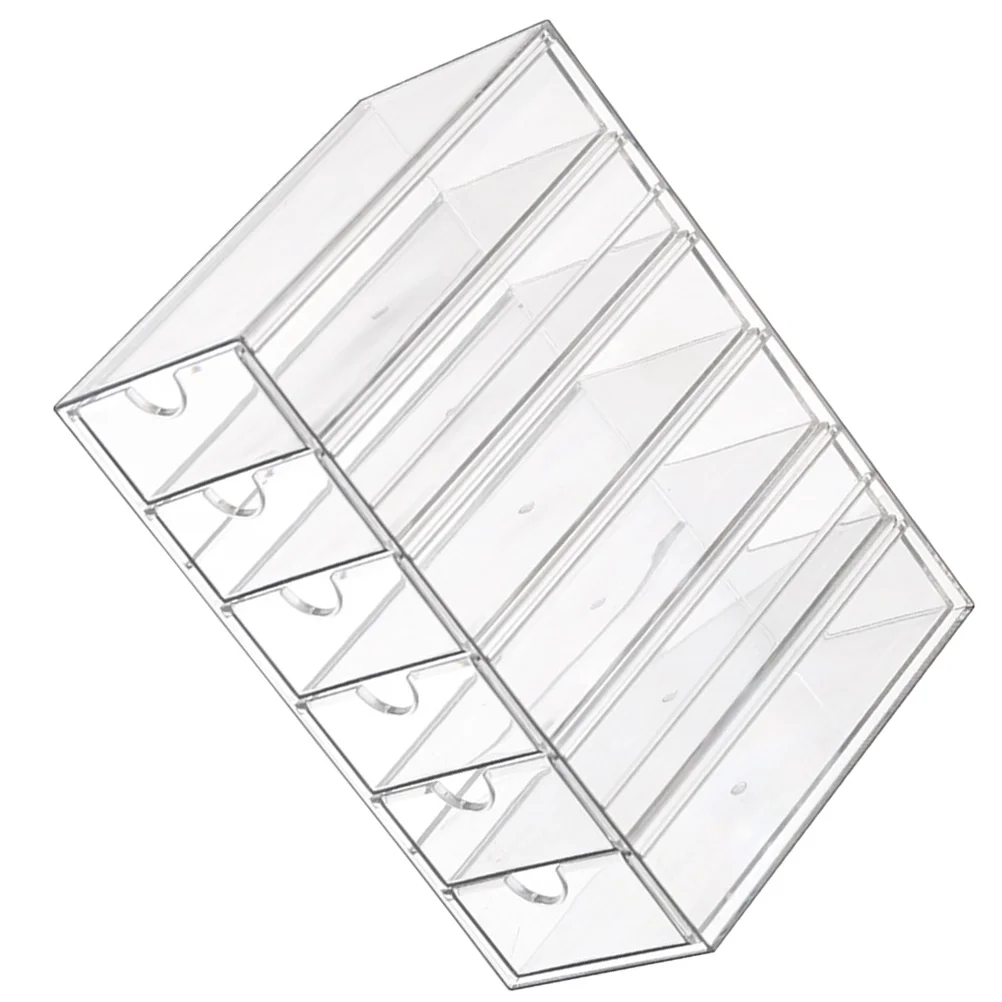 

Desktop Drawer Organizer Multi-layer Transparent Storage Box Versatile Trinket Storage Holder for Makeup Stationery Jewelry