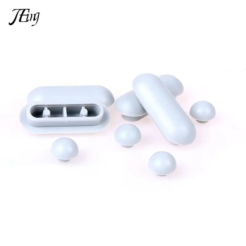 4pcs/lot Plastic Antislip Gasket Toilet Seat Cushion Pads Cover Bumper Bathroom Lifter Kits