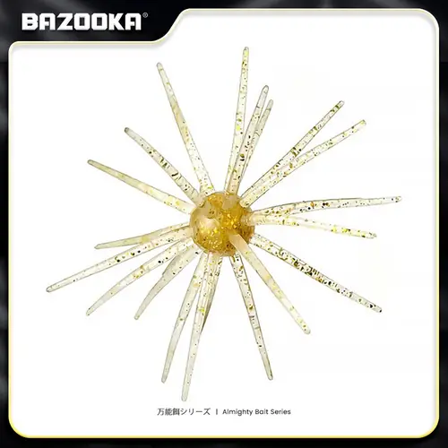 Bazooka TPE Fishing Lure 2g 8g Simulated Sea Urchin Lures Soft Silicone For Bream Pike Bass Mandarin Tilapia Gears Winter Biats - Image 11