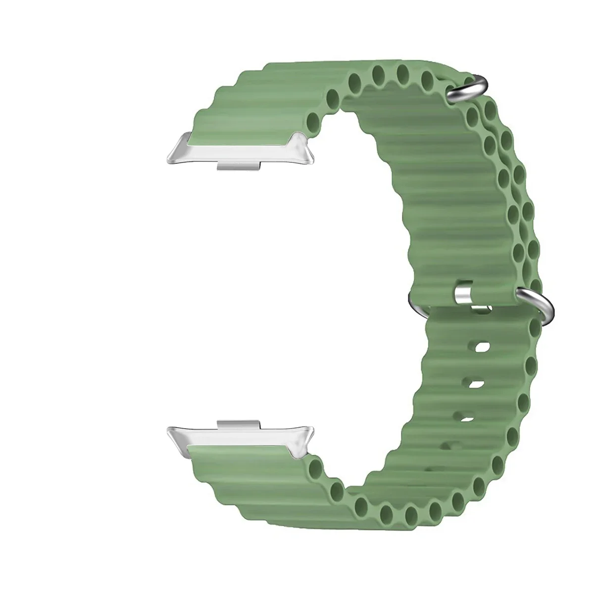 Ocean Silicone Sports Strap Bracelet for Smartwatch Wristbands