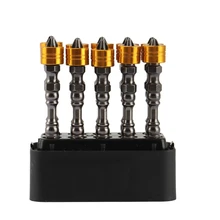 

10Pcs Phillips Screwdrivers Magnetic Double Head Screwdriver Bit Ph2 Screw Bits Precision Impact Driver Magnetic Ring