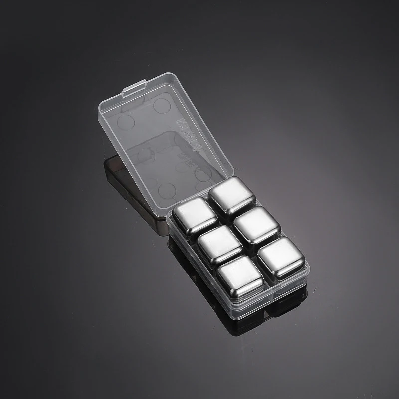 6PCS silvery