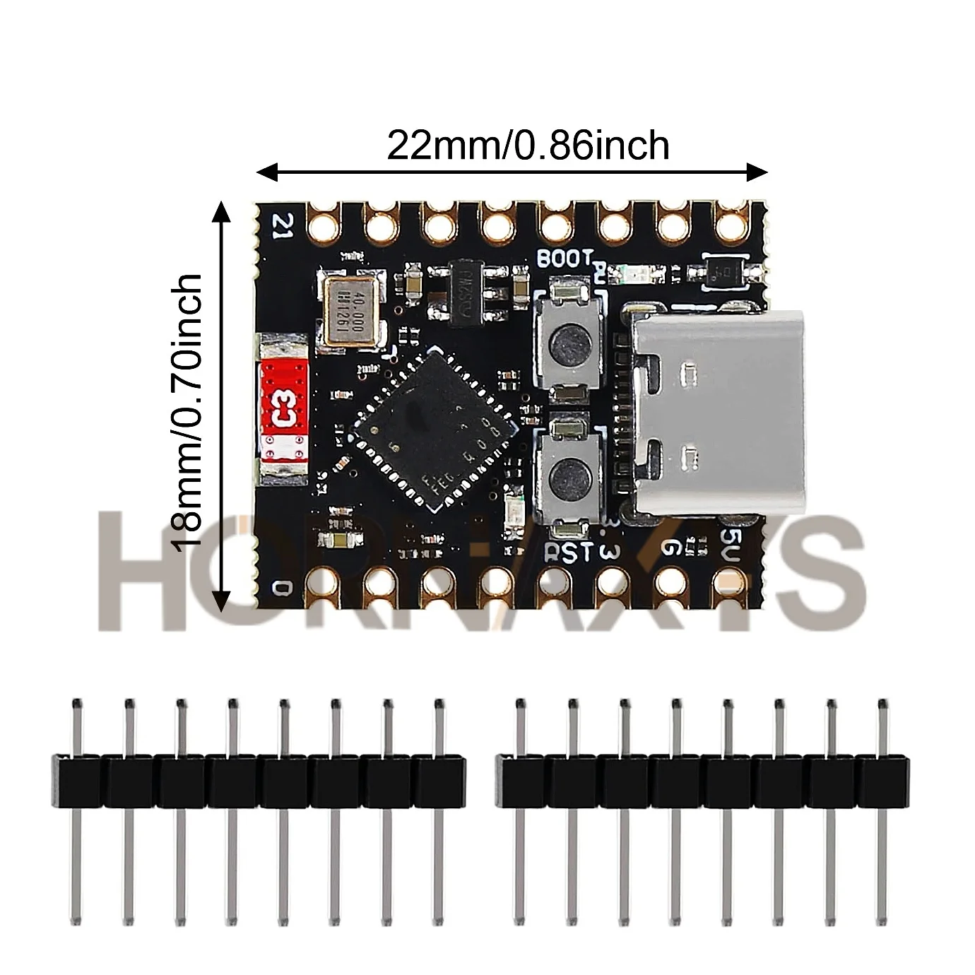 รูปสินค้า ESP32-C3 IoT พัฒนาบอร์ด WiFi/Bluetooth 4M Flash