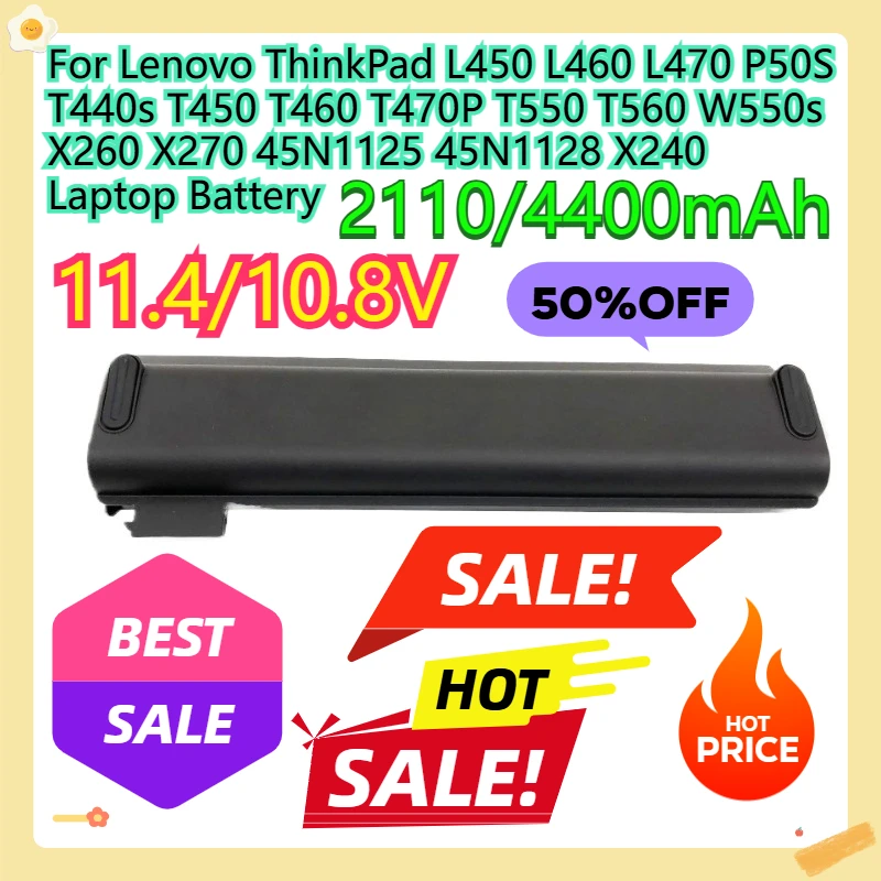 45N1742 - Batería Para Portátil Compatible Con Lenovo ThinkPad T550 T550s T560 W550 W550s P50s Series Notebook 45n1740 45n1741 45n1743 Sb10k12721 - Foto 3