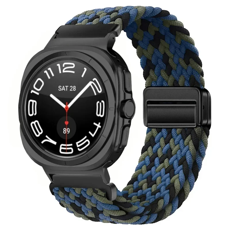 Nylon Braided Magnetic Bracelet Wristband