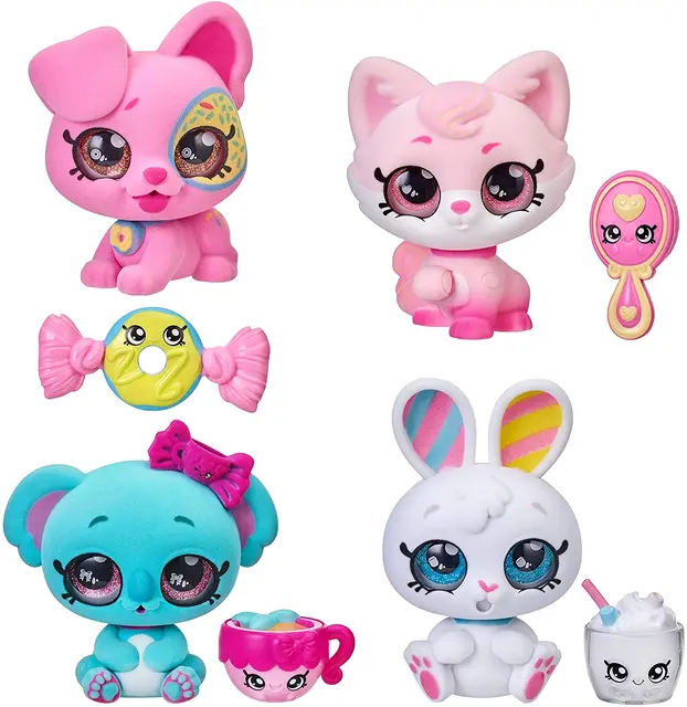 Kindi Kids Show N Tell Pets -Teah The Koala Baby Scented Sisters MINI Dolls Cry Baby Doll Playset Toys For Girls Children's Toy 4