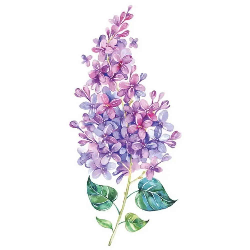 Removable Long Lasting Leg Body Art Temporary Decal Black Rose Butterfly Design Cover Scars 3D Body  Sticker