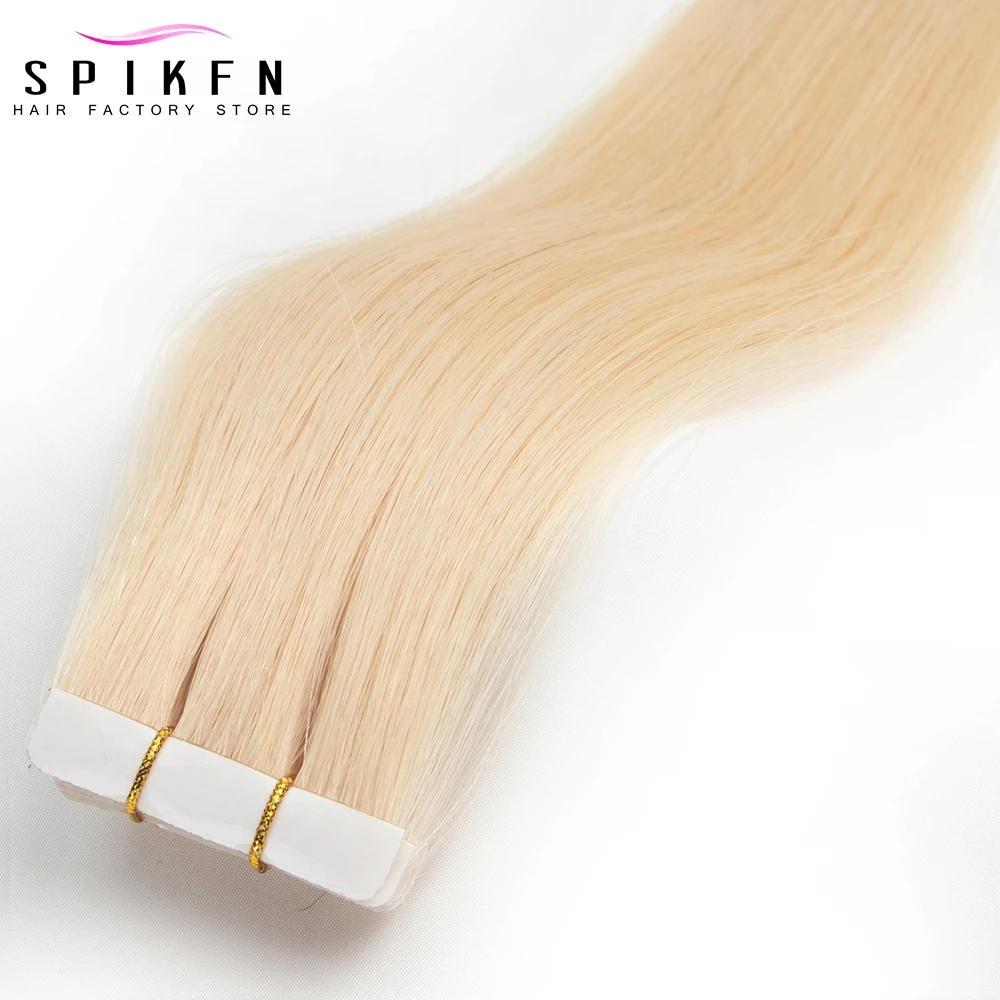 

PU Skin Weft Tape In Hair Extensions European Remy Tape Hair 18" Hand Tied Seamless Invisible Hair Injection Tape Hair 10pcs