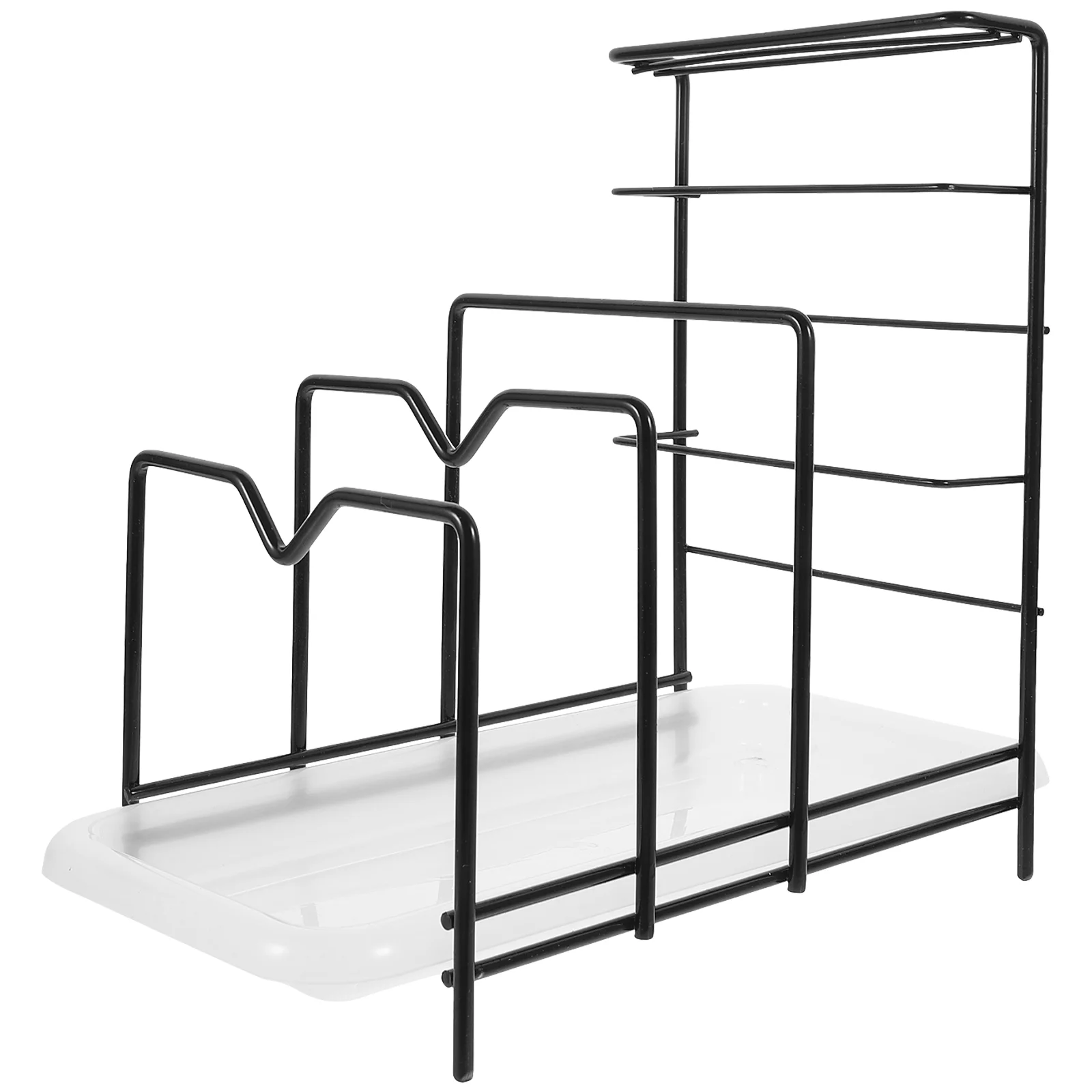 

Chopping Board Stand Kitchen Cabinet Organizers Storage Cabinets Pot Lids Bracket