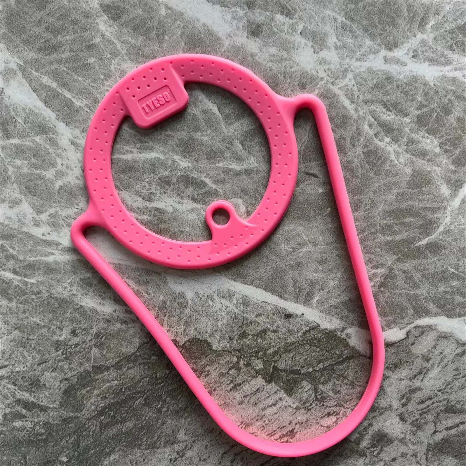 Description Picture 5 of item1Pc Silicone Water Bottle Handle Insulated Tumblers Coffee Mug Dia 85 to 100mm Portable Leakproof Cup Parts for Tyeso 600ml/40oz