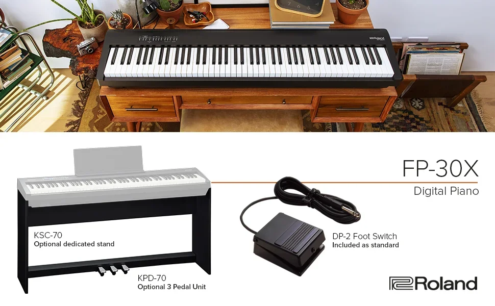 fp30, Roland, yamaha, digital, electronic, piano, keyboard, p45, p121, casio, fp10, fp90, home