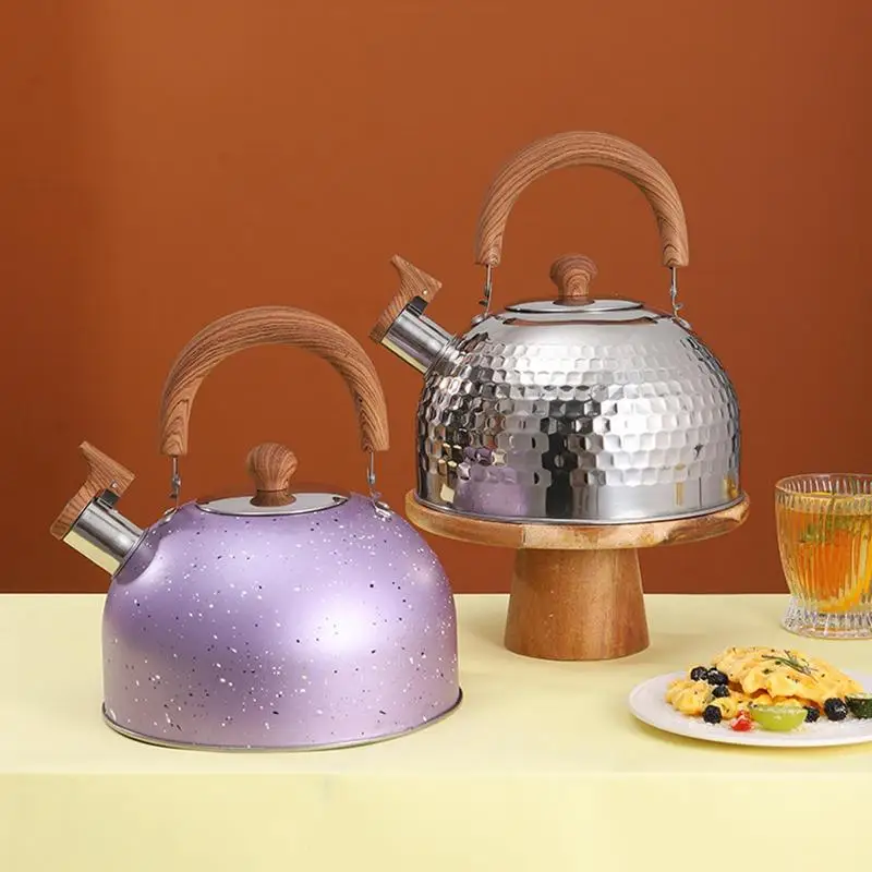 Whistling Tea Kettle 2L Tea Kettle For Camping Tea Kettle Loud