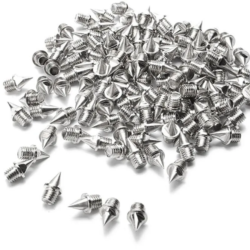 Grasping Ground Steel Shoe Stud Lightweight Sturdy Shoe Spike Snowfield Grassland Sneakers Anti Slip Sharp Nail Metal Cleats