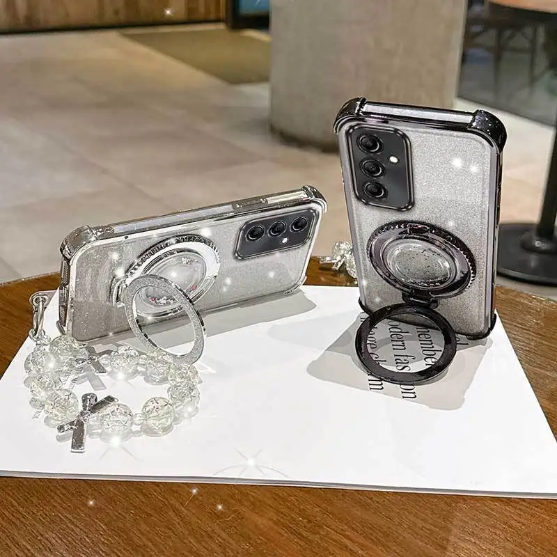 3-Piece Phone Accessory Set: Case, Lanyard & Circular Stand