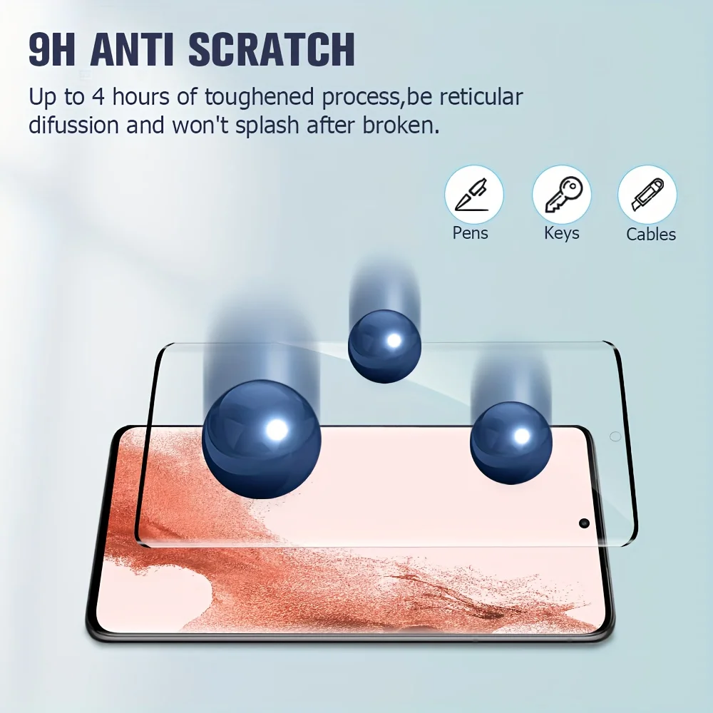 3-Pack Screen Protector & 2-Pack Camera Lens Guard Set