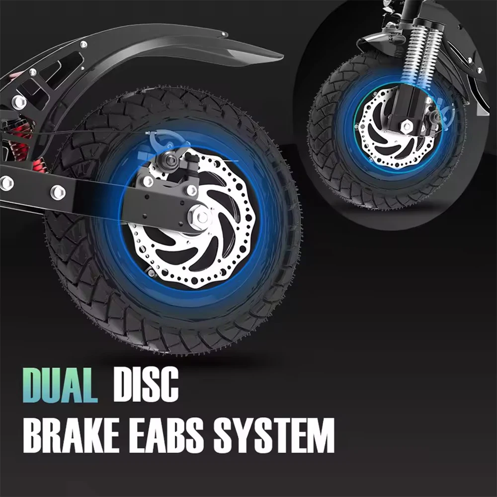 سكوتر كهربائي للبالغين 60 فولت بمحرك مزدوج، 3200 و...