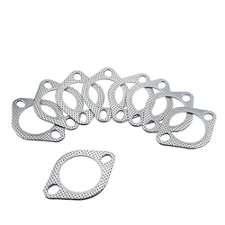 1/5pcs Car Exhaust Downpipe Flange Gasket 51/55/60/63/70/76mm Exhaust Pipe Intake Tube Gasket 2.0/2.16/2.36/2.5/2.75/3.0 inch