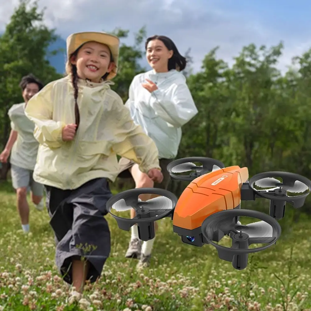 RC Helicopter ABS Remote Control Airplane Model Four-axis Flying GT1 Mini Plane Sturdy Training RC Stunt Aircraft Boys Toys