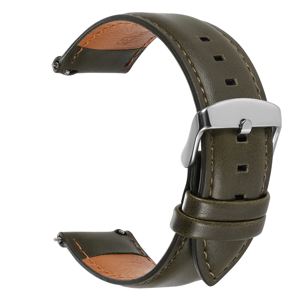 Elegant Vintage-Style Quick Release Watch Strap - Unisex Smartwatch Band Accessory