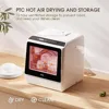 Portable Countertop Dishwashers, NOVETE Compact Dishwashers with 5 L Built-in Water Tank & Inlet Hose, 5 Washing Programs 6