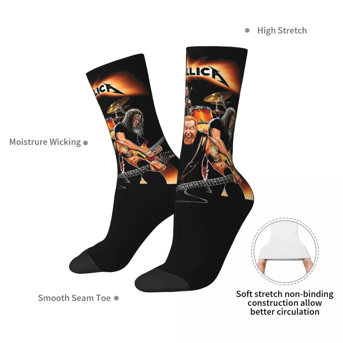 Рисунок 5 - Мужские и женские носки Crazy Metallicas